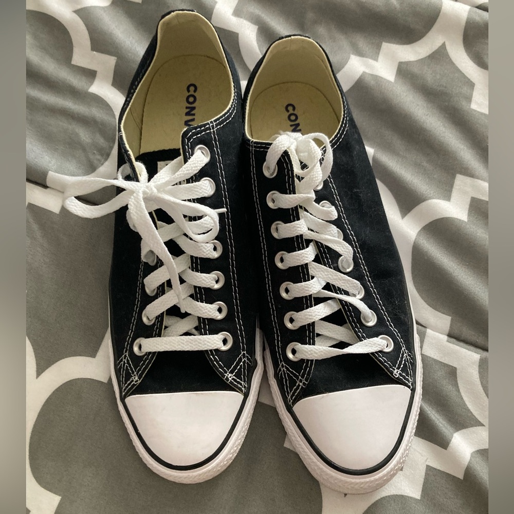 Converse Chuck Taylor All Stars black and white Monochrome Shoes men’s size 10